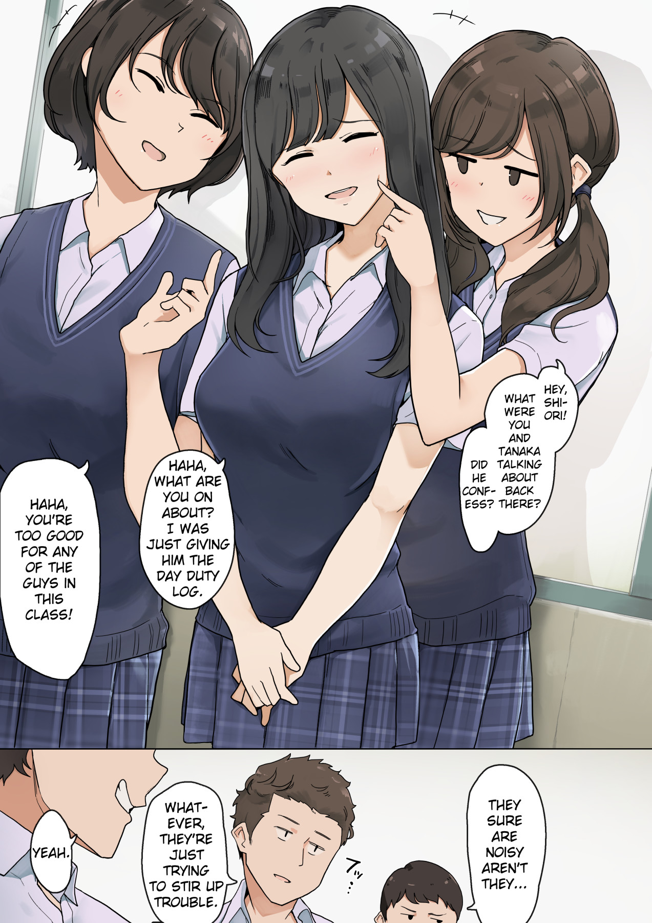 Hentai Manga Comic-A Story Of A Couple That Hides The Fact That They're Dating-Read-1